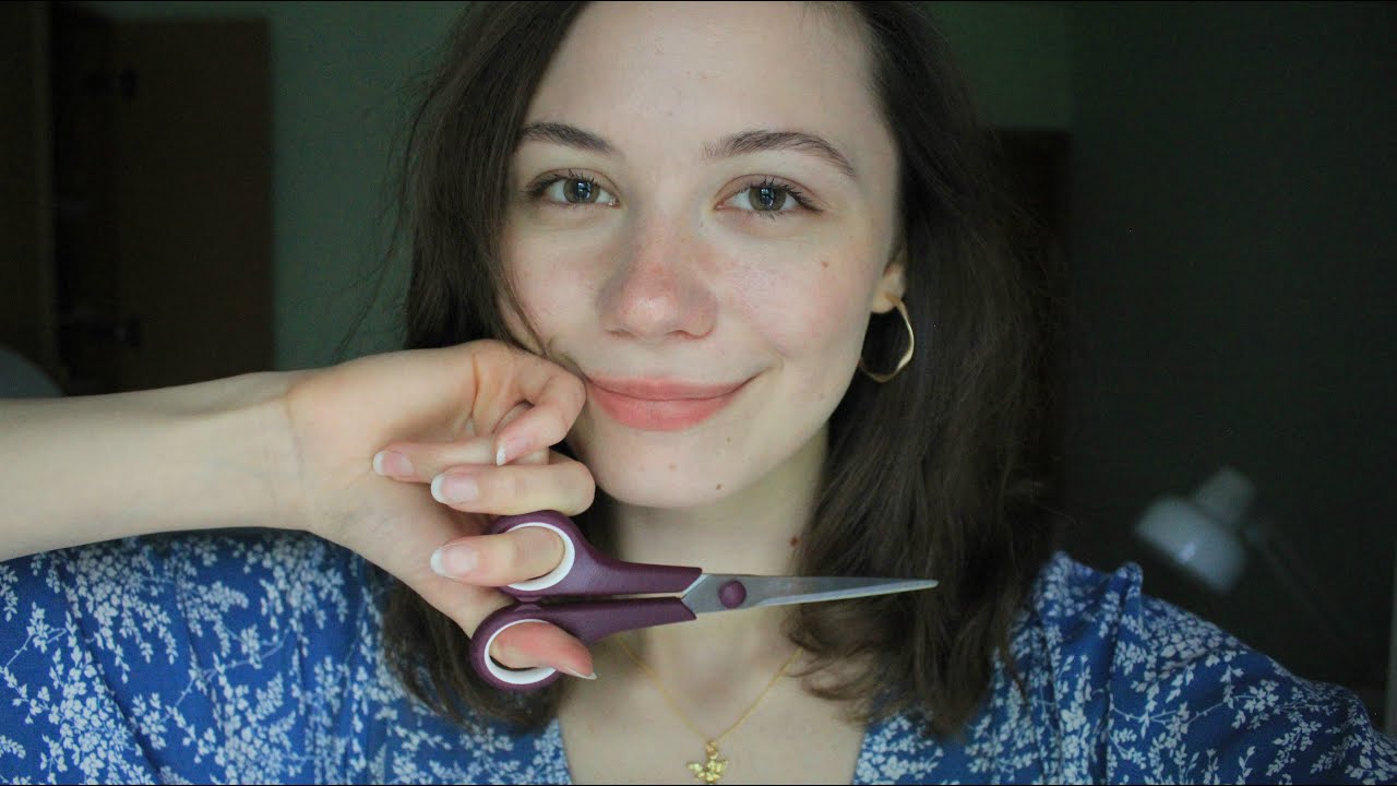 Lovely Girlfriend Haircut [Soft Spoken] ASMR