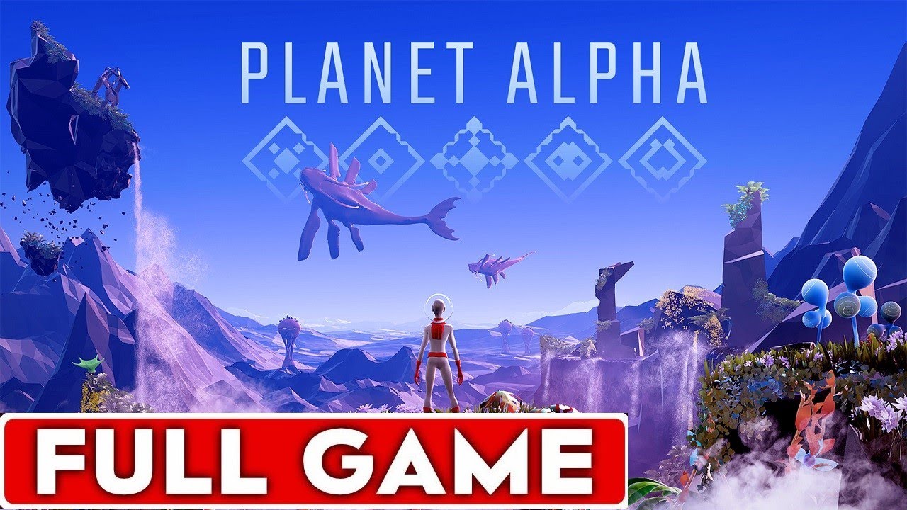 PLANET ALPHA Full Game Walkthrough Longplay