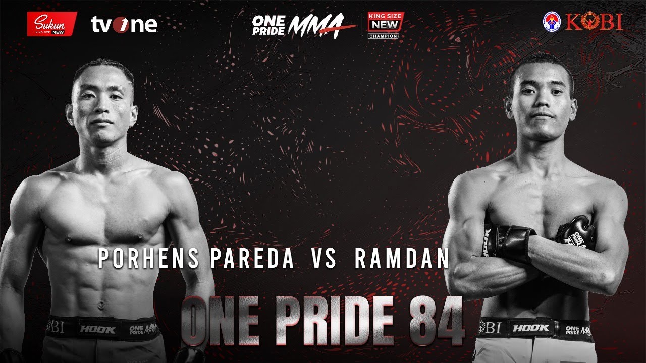 PORHENS PAREDA VS RAMDAN  |  FULL FIGHT ONE PRIDE MMA 84 KING SIZE NEW #9 BANDUNG