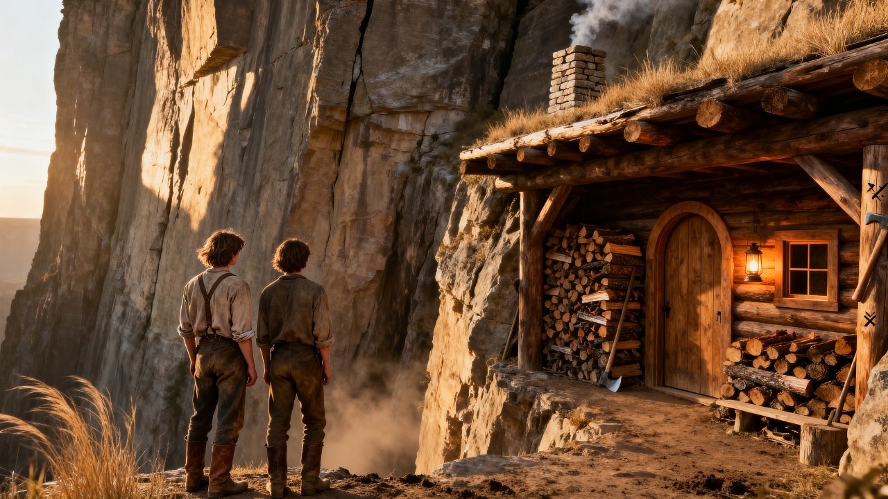 Orphan Brothers Spent 4 Years Building a Ravine Shelter — The Forest Fire Proved They Were Geniuses