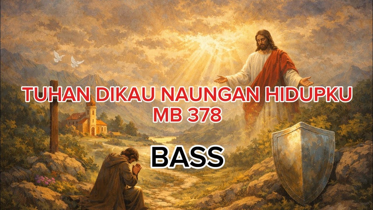 BASS -  TUHAN DIKAU NAUNGAN HIDUPKU - MB 378 - LAGU PRAPASKAH