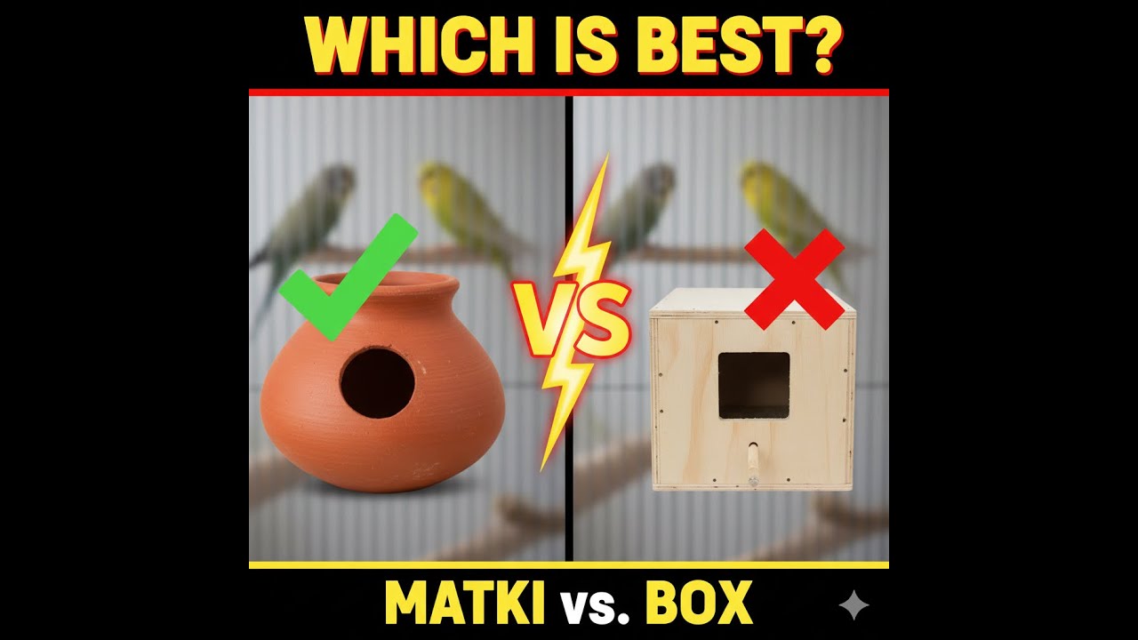 Matki or Box? The BEST Choice for Successful Bird Breeding! 🐣 | cage me breeding box kaise lagaen |