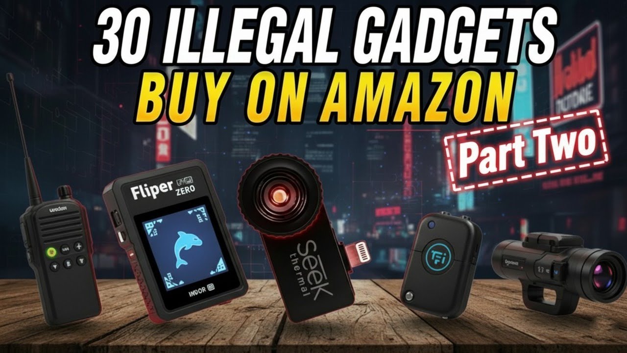 30 ILLEGAL Gadgets You Can STILL BUY on Amazon (2025) Part 2
