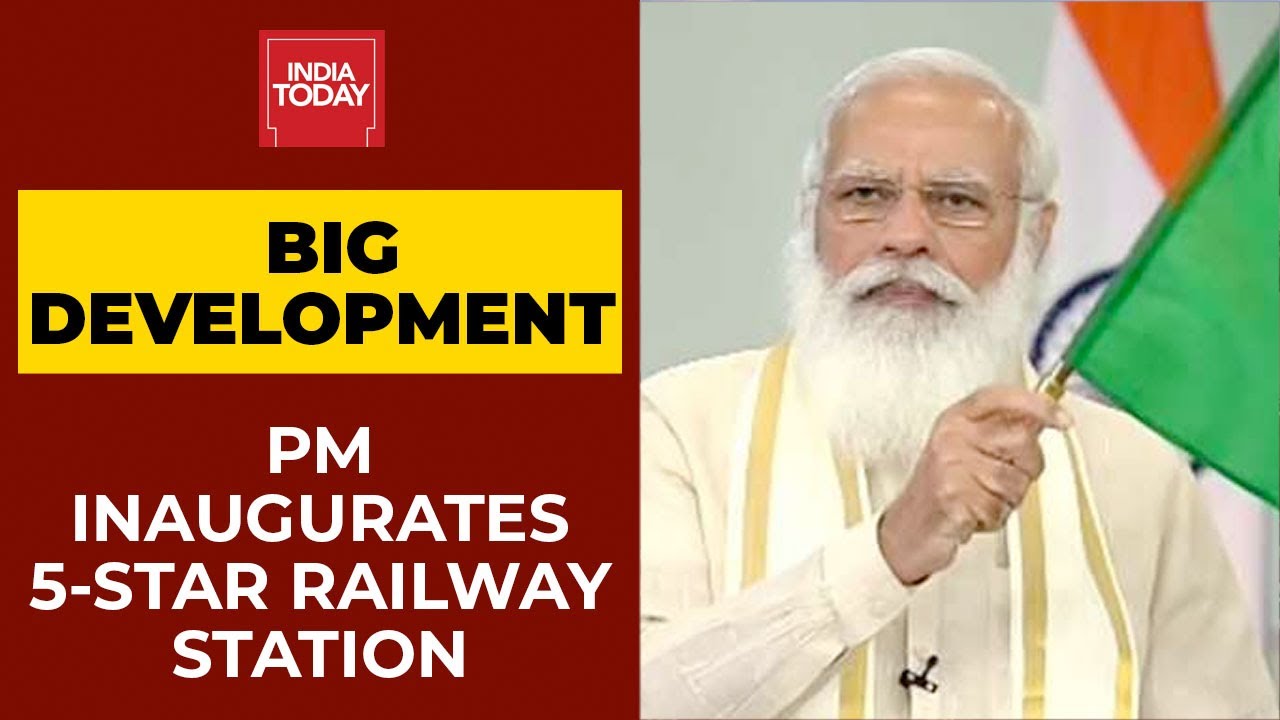 PM Narendra Modi Inaugurates 5-Star Gandhinagar Station, New Attractions In Ahmedabad Science City