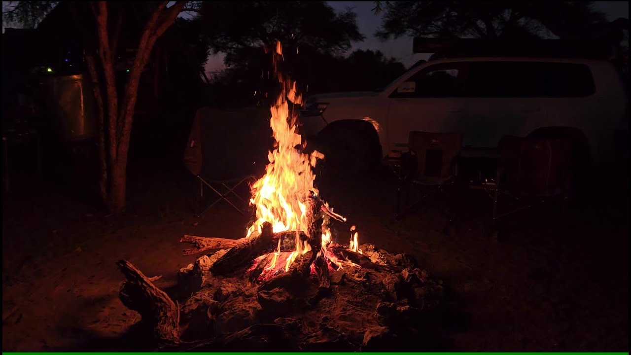 Hippos in the camp!! Botswana - Episode : 2 Maun to Khwai Tshaa Campsite.