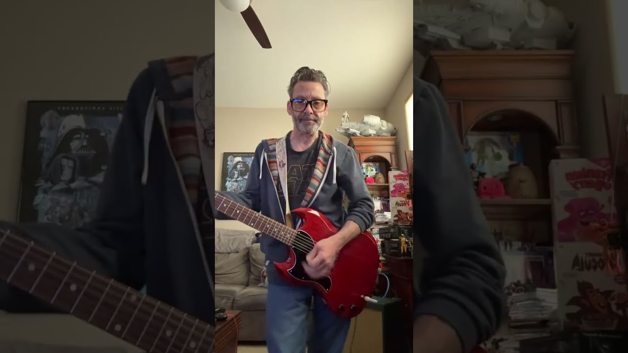 Larry Soulcactus Lazy Day LS.  Hanging and Jamming!  Rock On🌵🎸 #shorts #like #subscribe #music