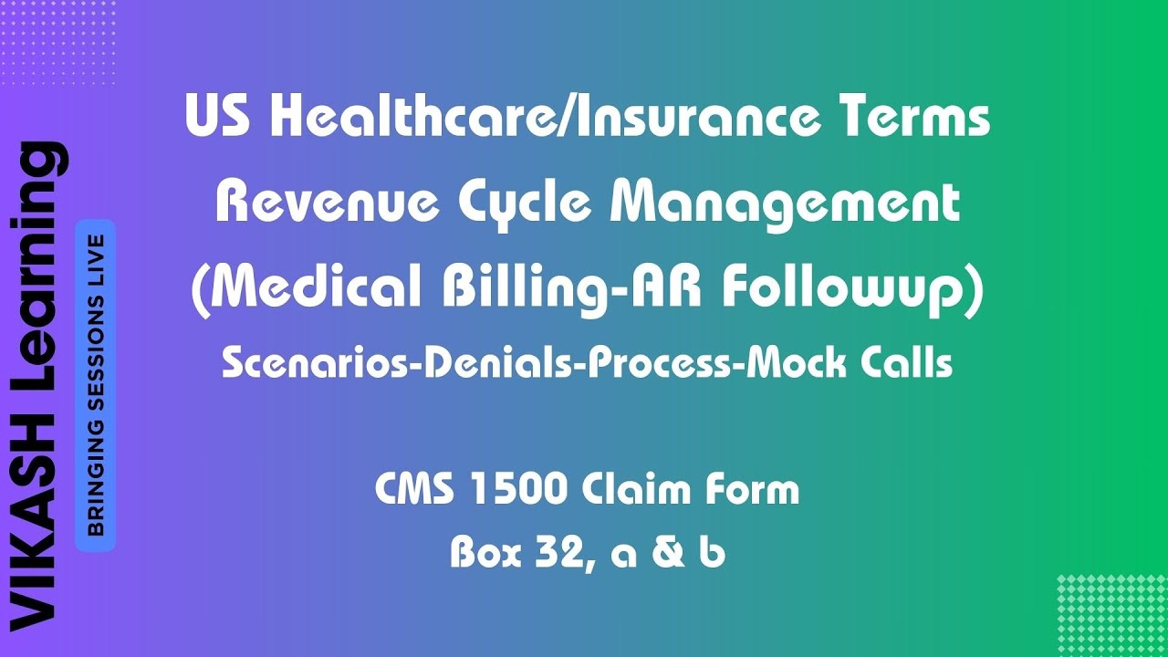 CMS 1500 claim form Box 32, Description/Details/Explanation