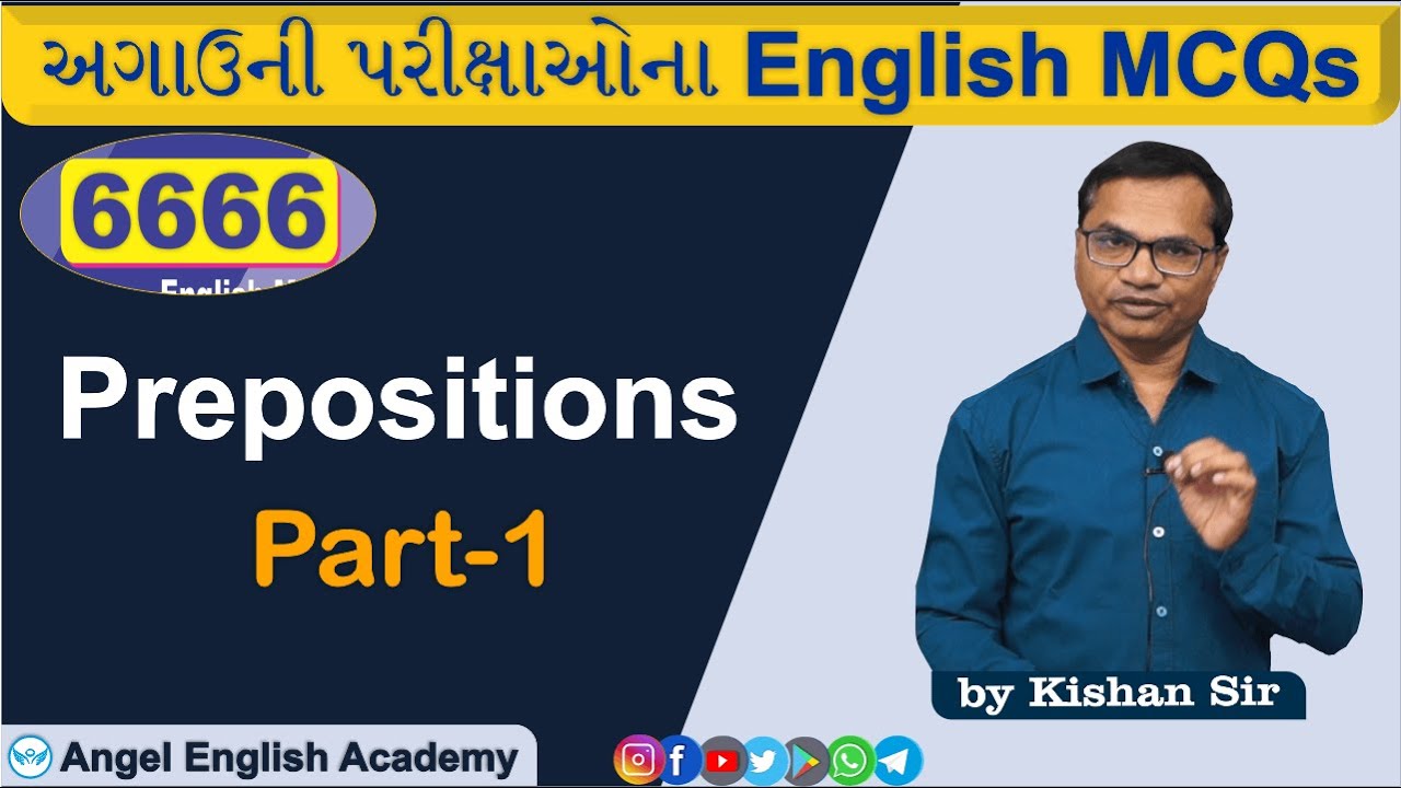 Prepositions : for CCE-TET-TAT & other all types of competitive exams 2026