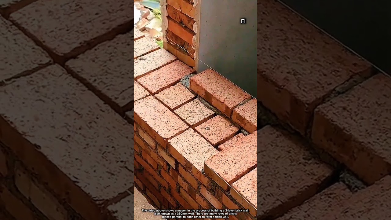 Build 330mm wall