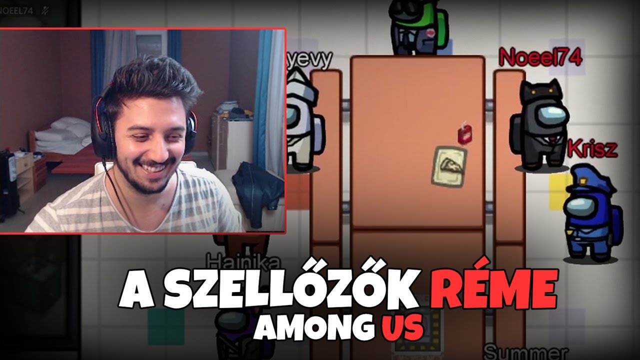 A SZELLŐZŐK RÉME 😈 | JÁTÉK A CSAPATTAL (Among Us)