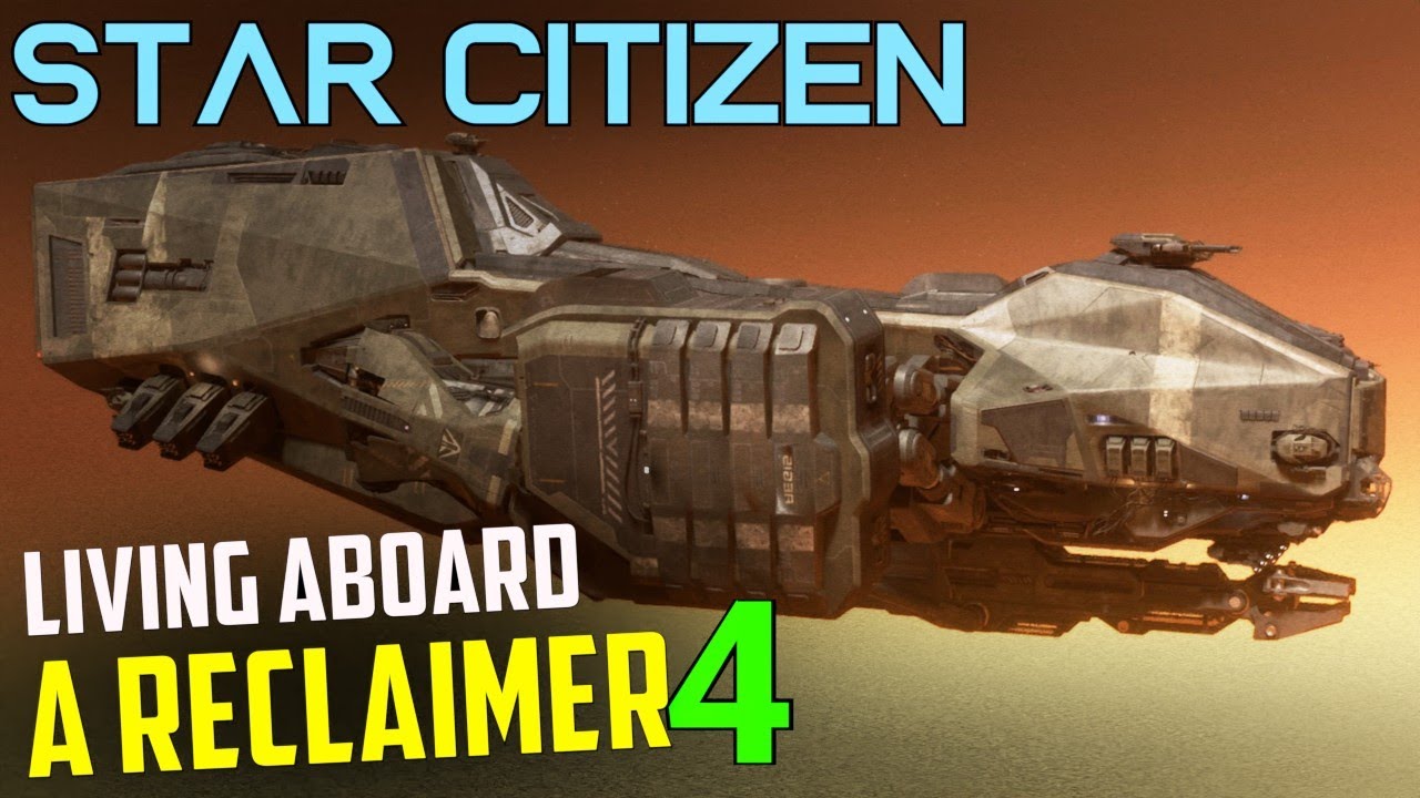 Life aboard a Reclaimer  - 4 - How we deal with Bugs -  Crew gameplay - Star Citizen 3.22 adventure