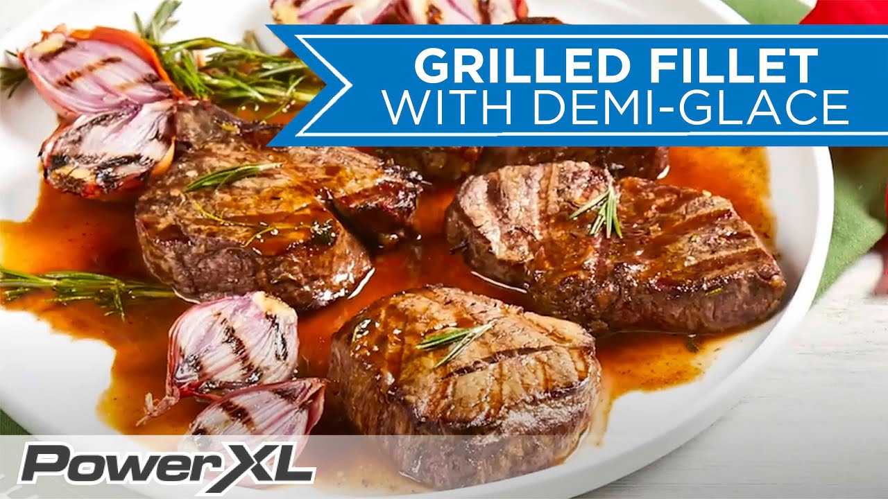 PowerXL Combo 12 -1: Filet with Demi-Glace Sauce