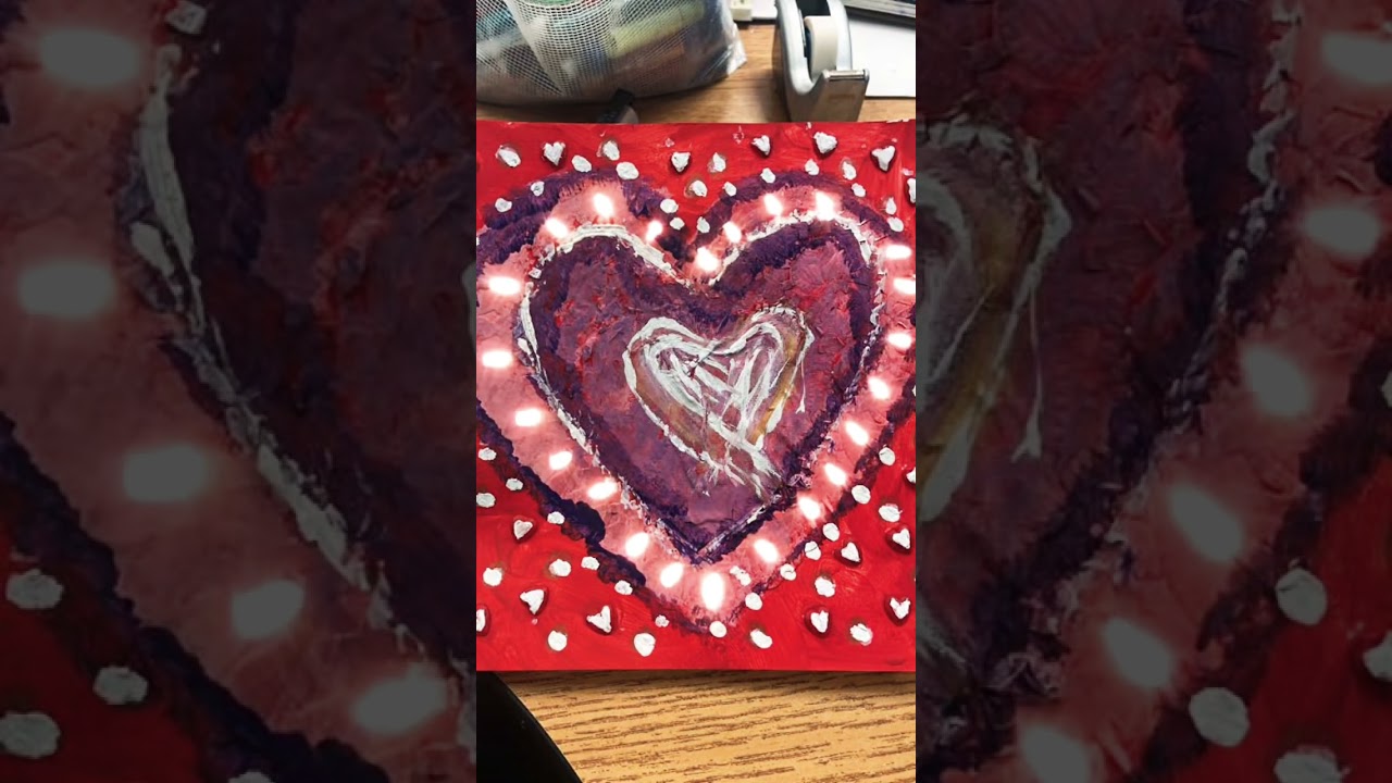 Texture heart ❤️ 