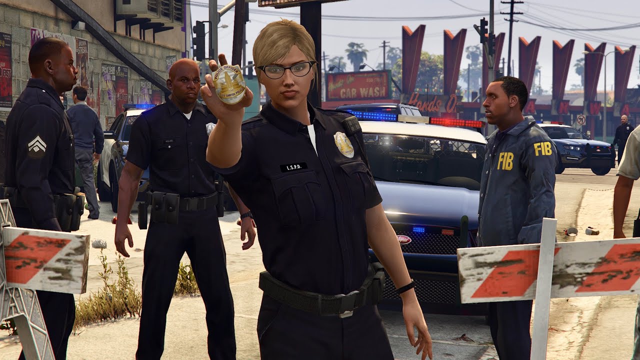 GTA Online BUT I Played COP Missions!
