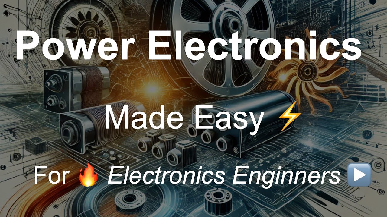 ⚡🔋 Power Electronics Made Easy! Power Converters, Motor Drives & Renewable Energy 🌱 For Engineers