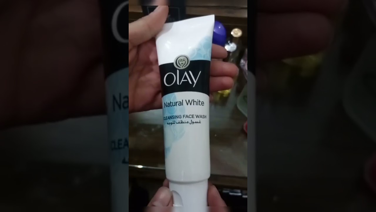 OLAY  Natural White Cleansing Face Wash #naturalwhite #facewash #cleansing