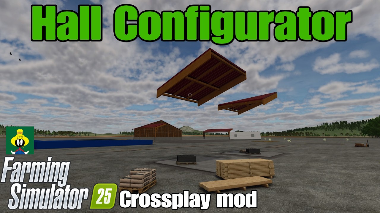Конфигуратор залов / Мод кроссплатформенной игры для FS25