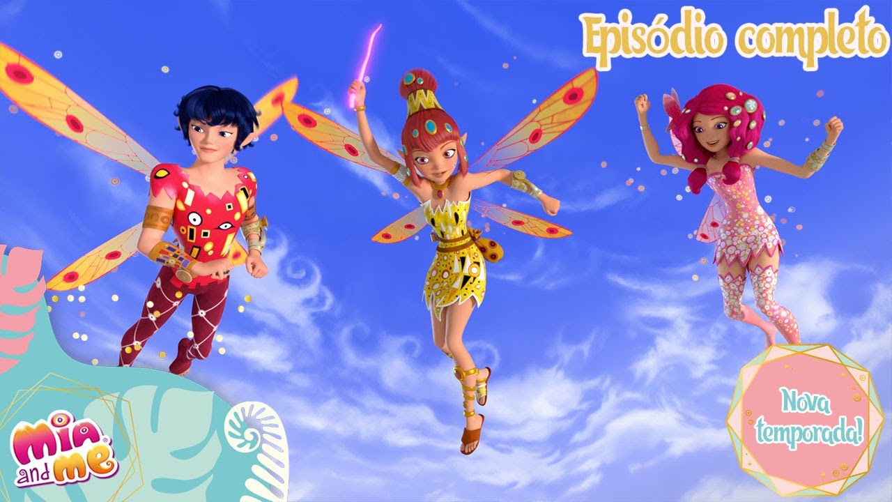 🦄NOVO TEMPORADA 4 🌈O homem-cobra sorrateiro🌸 | Episódio 16 completo | Mia and me