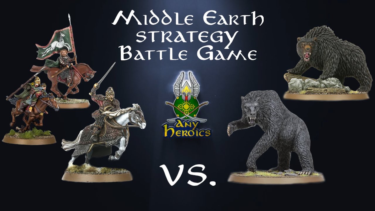 Riders of Théoden vs Beornings - 500 pt MESBG Battle Report
