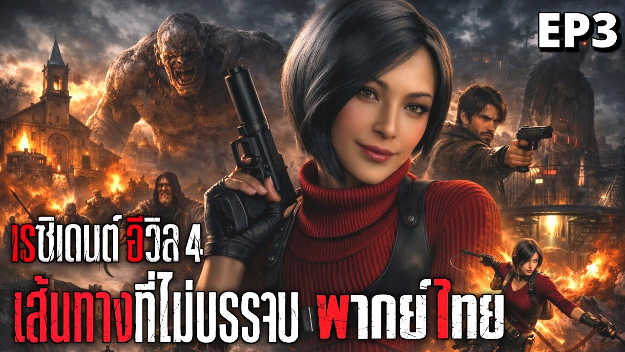 เรซิเดนต์ อีวิล 4 เส้นทางที่ไม่บรรจบ พากย์ไทย EP3