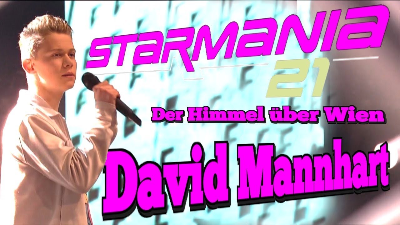 Starmania 21 David Mannhart &bdquo;Der Himmel &uuml;ber Wien&ldquo; Musik pur 4K remastered