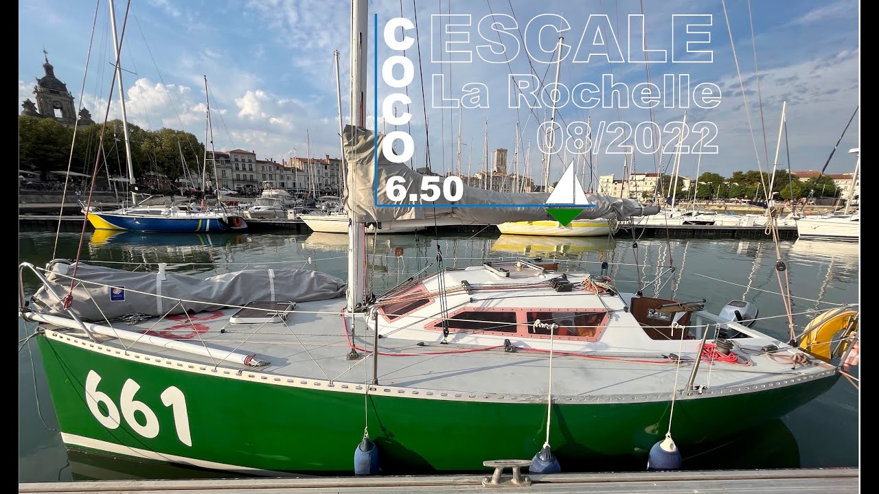 COCO 6 50 , escale au vieux port port de La Rochelle, août 2022