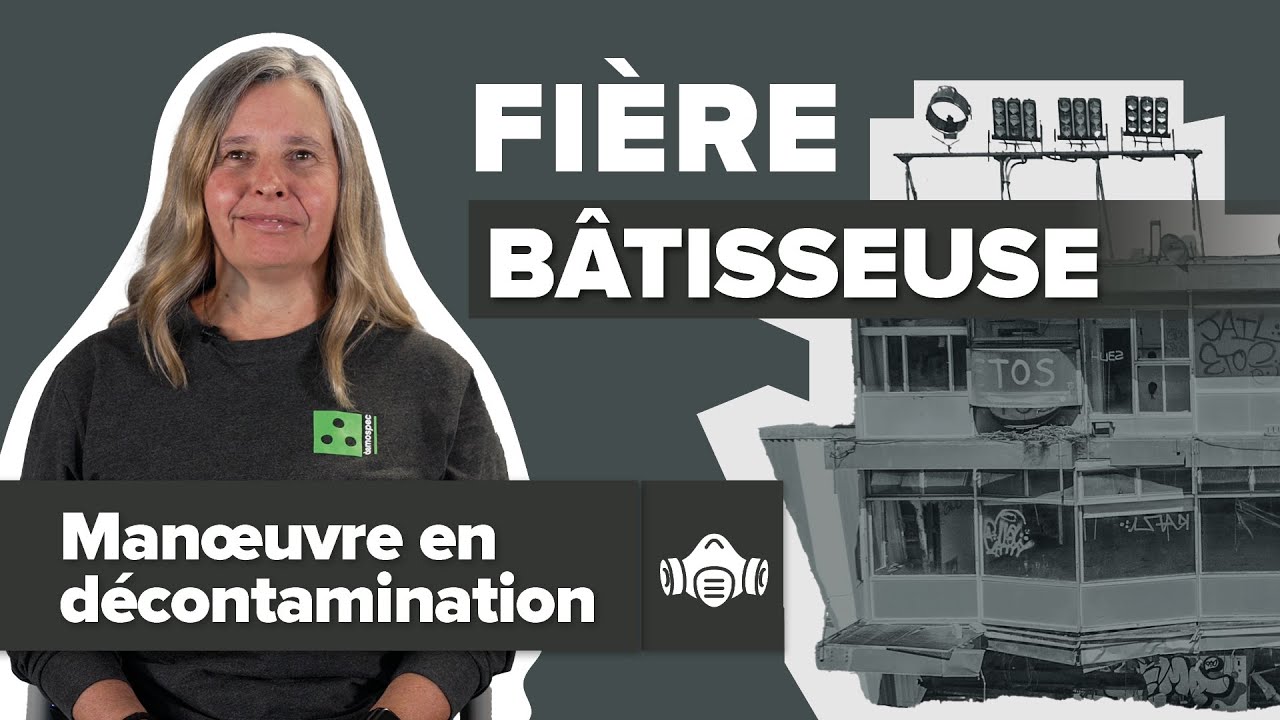 Manoeuvre en décontamination et fière de l'être ! | Fière bâtisseuse