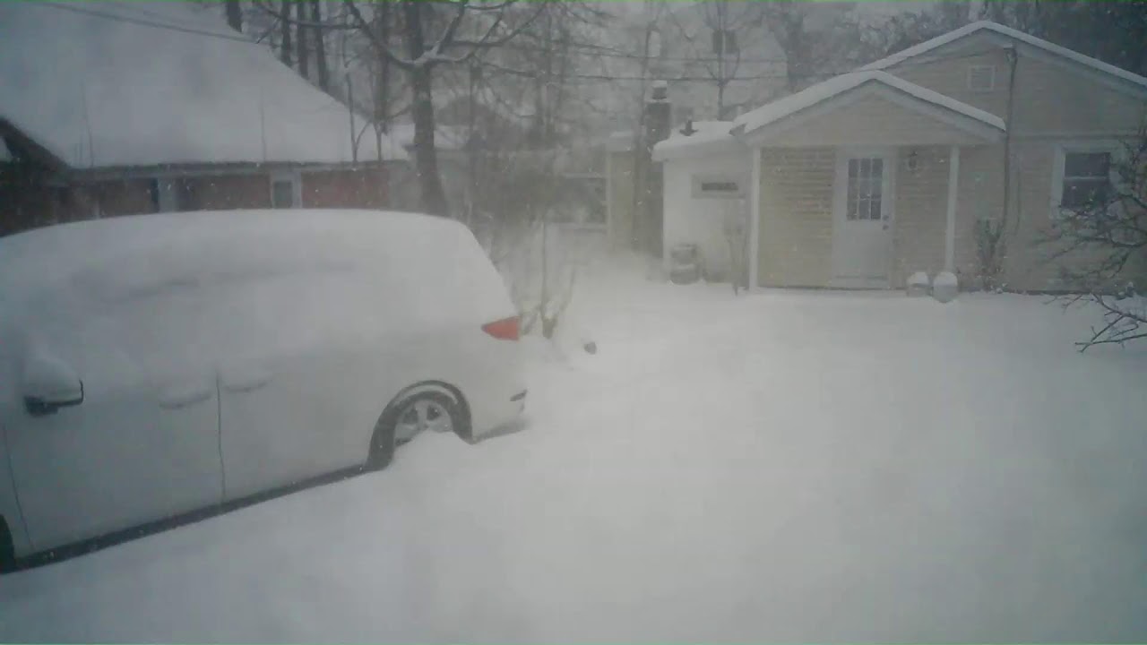 Winter Storm in Central New Jersey