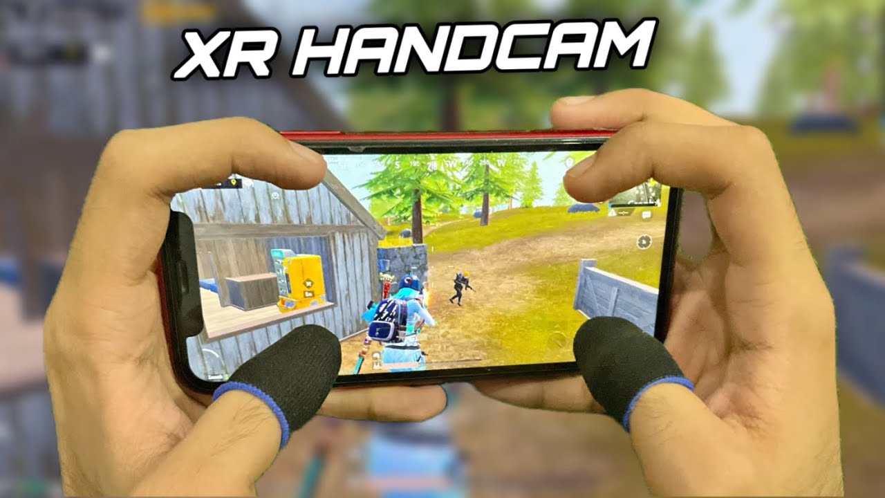 HANDCAM 😍 iPhone XR Livik Gameplay 🔥 / 4 Fingers Claw! ❤️