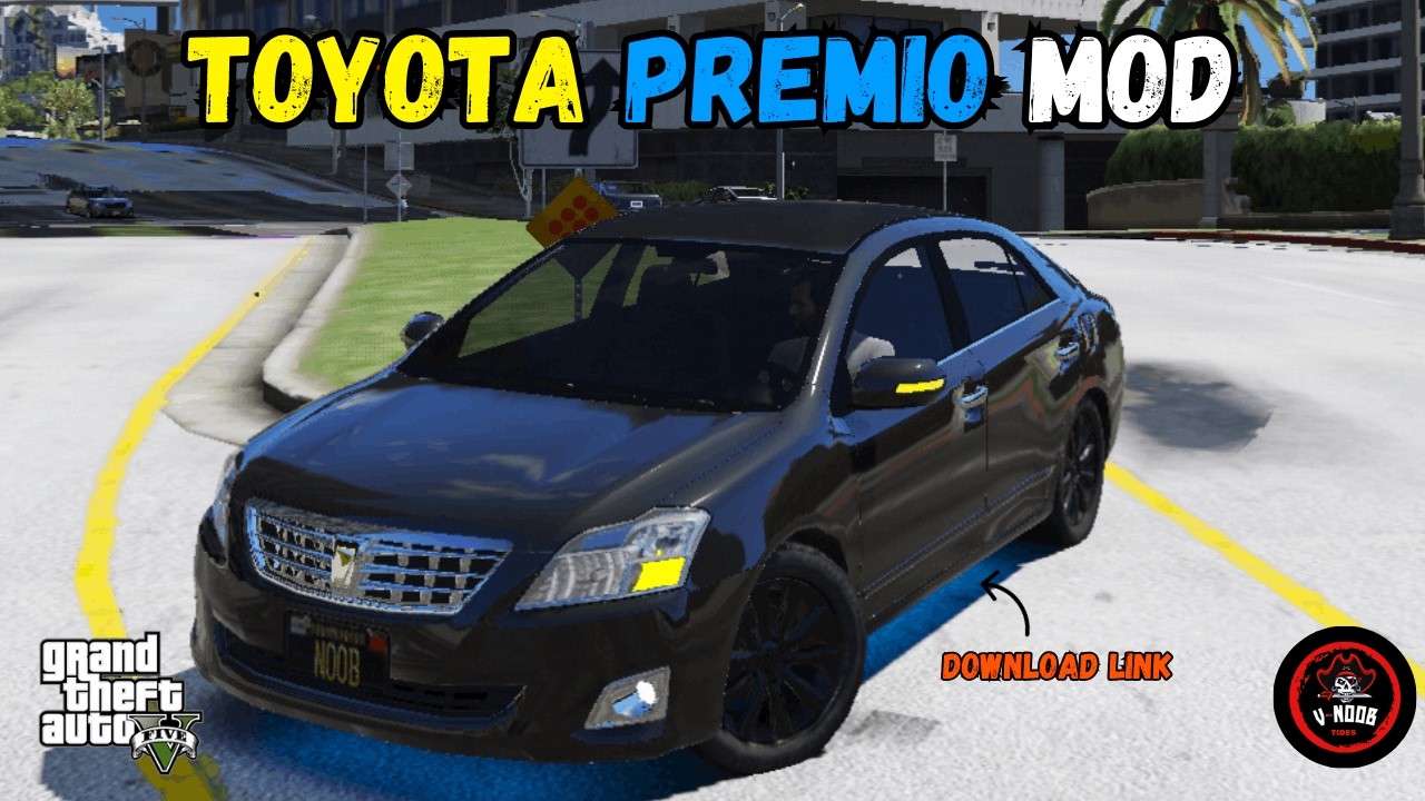 Toyota Premio Mod in GTA 5 – Easy Install & Realistic Car (Hindi/Urdu)
