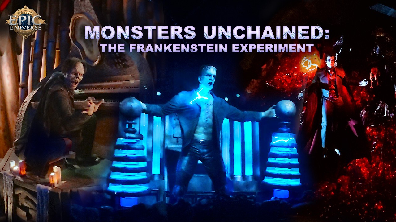 Monsters Unchained: The Frankenstein Experiment - Epic Universe | 4K Full Ride POV