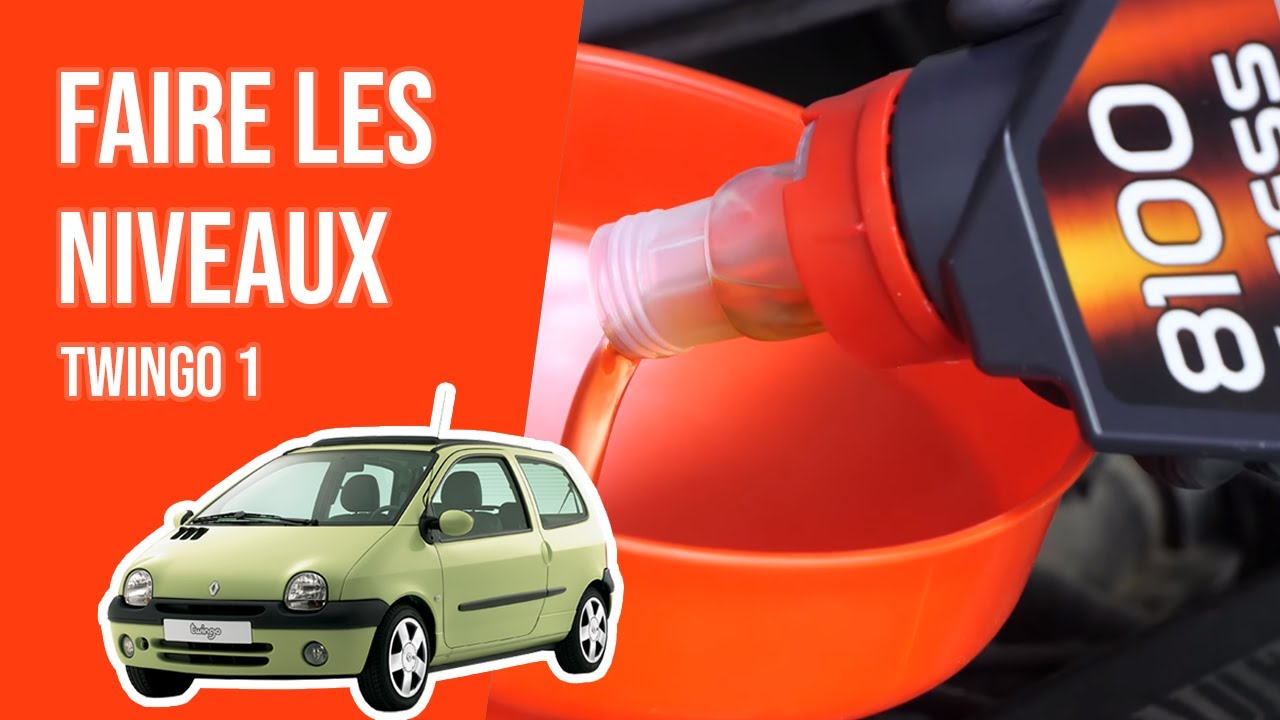 Faire ses niveaux Twingo 1 1.2 8V 📏