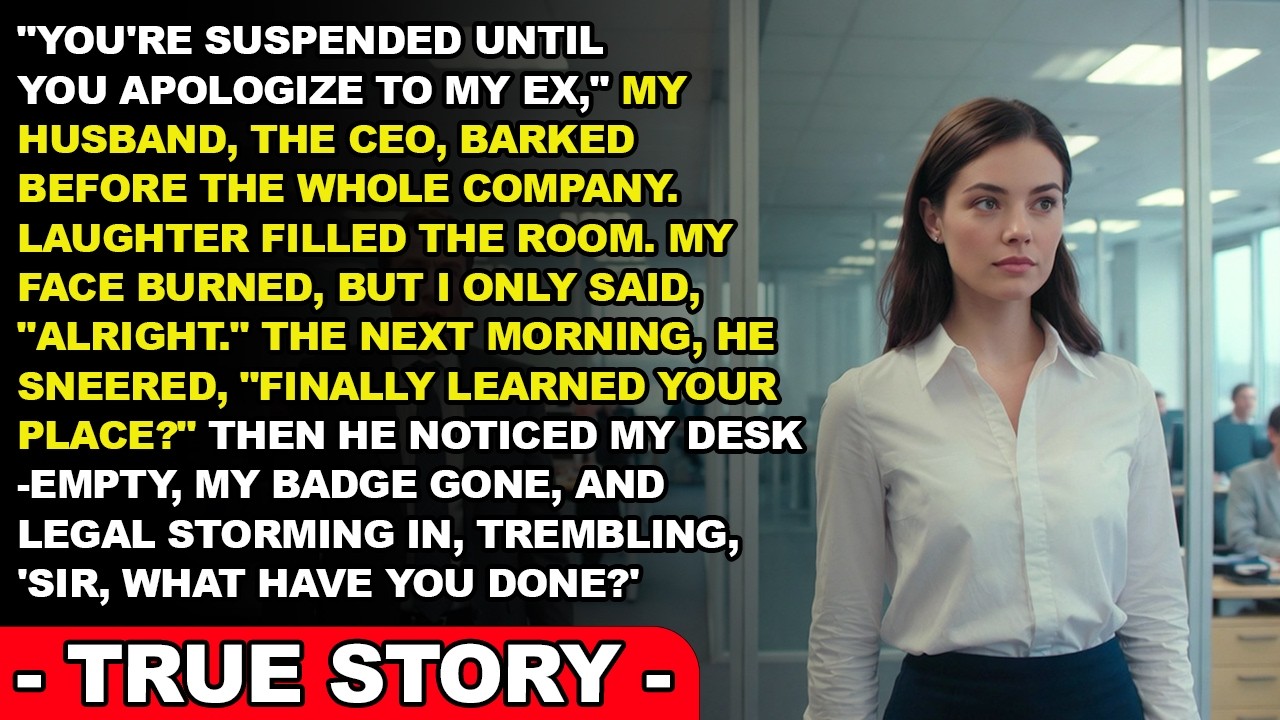 CEO Husband Humiliated Me At Work—By Morning I Owned His Company