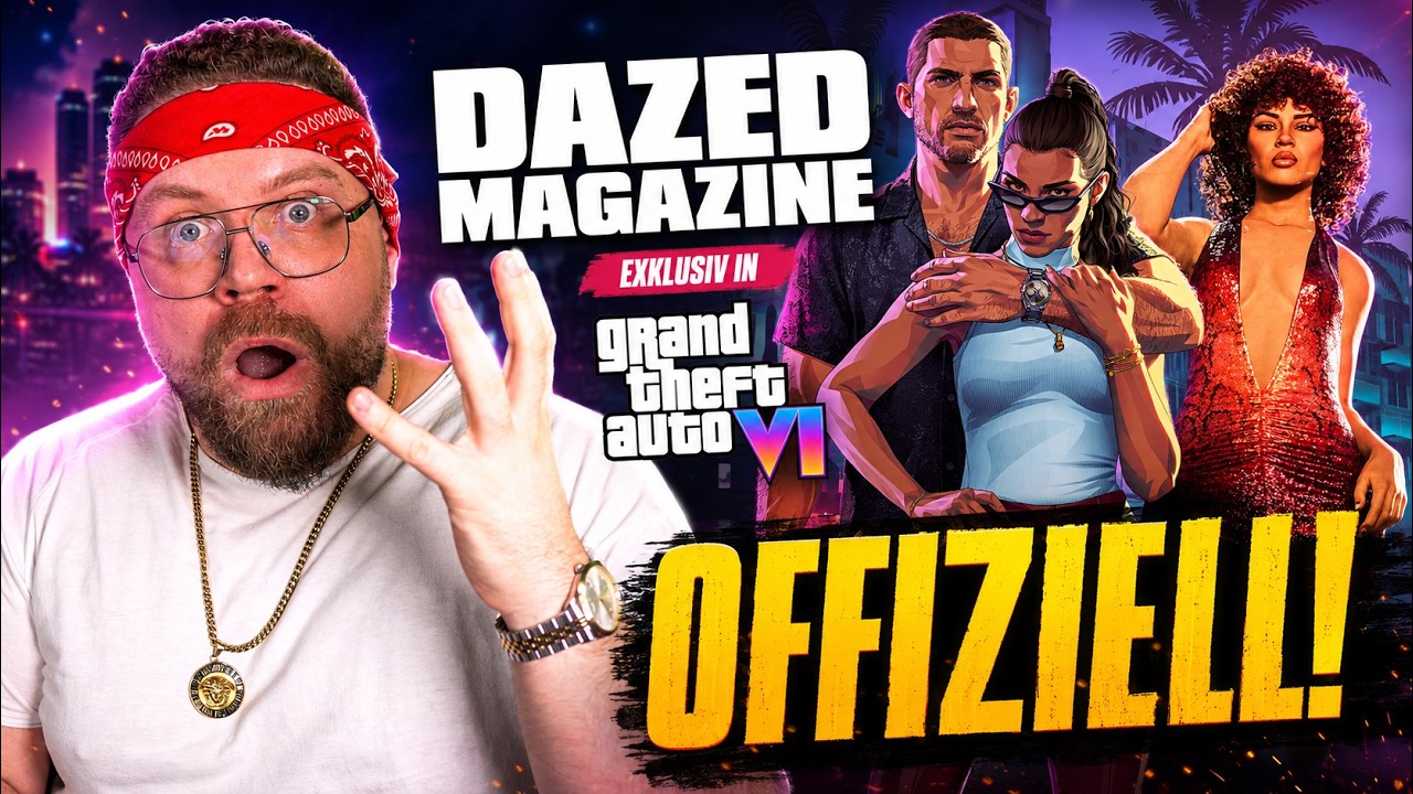 GTA 6: ROCKSTAR zeigt EXKLUSIVES Material &uuml;ber DAZED! Screenshots & Artwork | &Uuml;BERGAMING UNCUT
