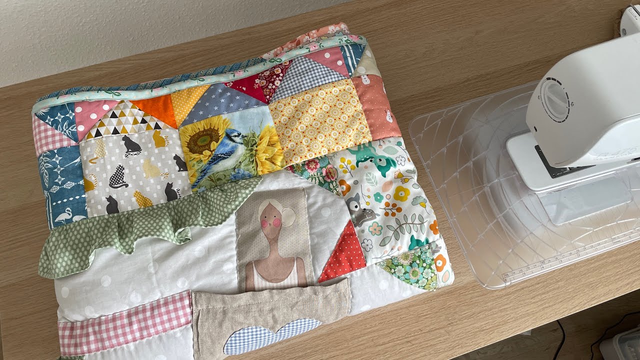 One Month of Daily Sewing with Fabric Scraps ✂️ Patchwork Journey