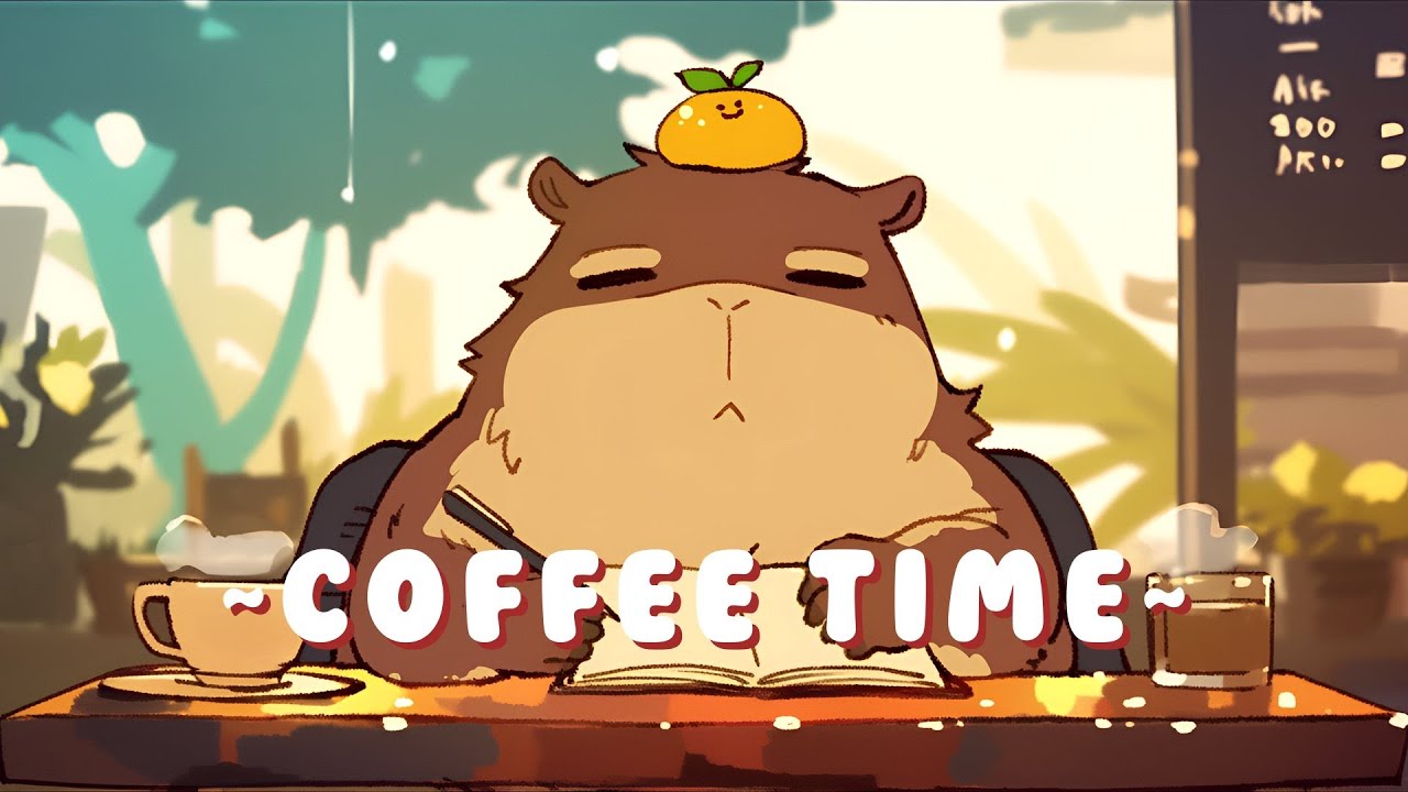 Capybara Music Channel - Study & Chill Music Mix ~ Dreamy Vibes ~ 🌸 ☕