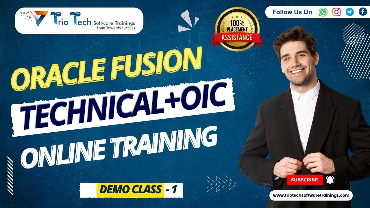Oracle Fusion Technical + OIC Training | Hands-on Practical Sessions  Demo Class -1