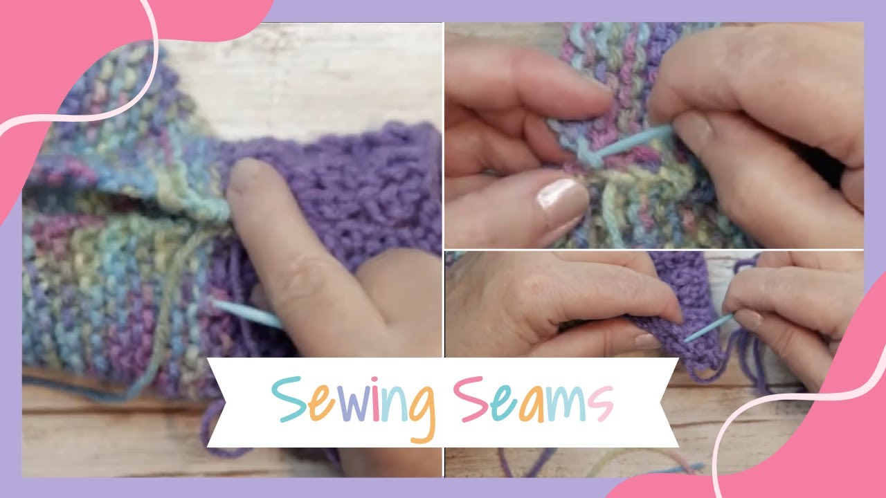 Sewing Knitted Slipper Seams