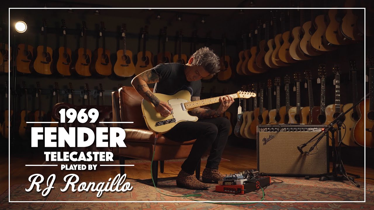 1969 Fender Telecaster played by RJ Ronquillo | Live from Carter Vintage Guitars | Nashville, TN