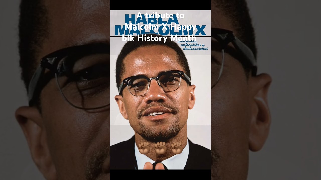 A tribute to Malcolm X #youtube #fyp #shorts #malcomx #trending #viralvideo #tribute