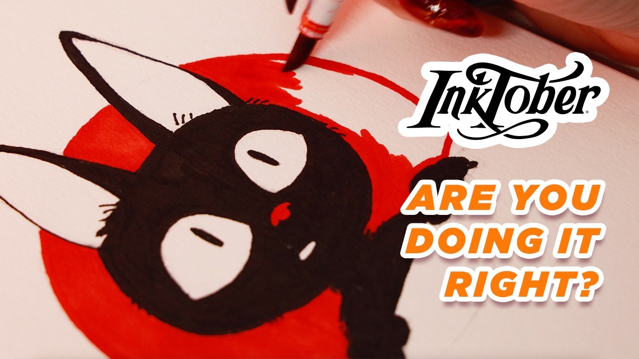5 Tips I WISH I Knew Before My First Inktober -  5 TIPS (+Bonus) to survive Inktober!!