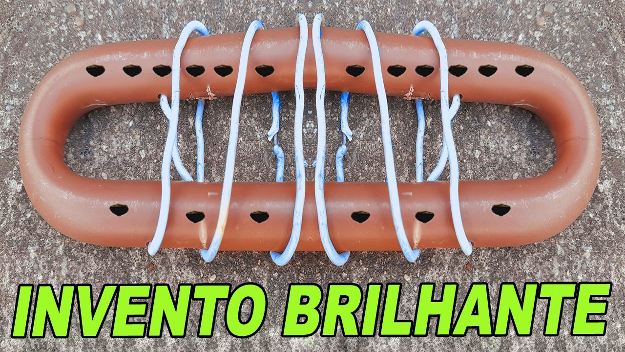 IDEIA BRILHANTE - APRENDA A FAZER - BASTA TER PVC E FIO - Vai Virar Febre - ESSA VOCÊ NÃO SABIA