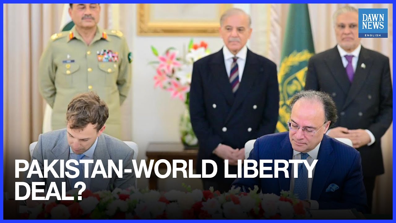 Pakistan Signs MOU With Trump-Linked World Liberty Finance | Dawn News English