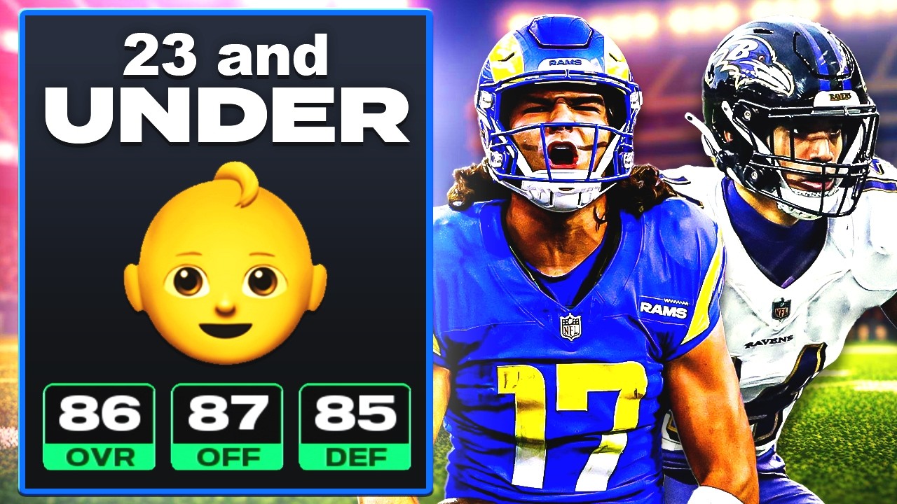 Я собрал команду из лучших молодых игроков в Madden 25