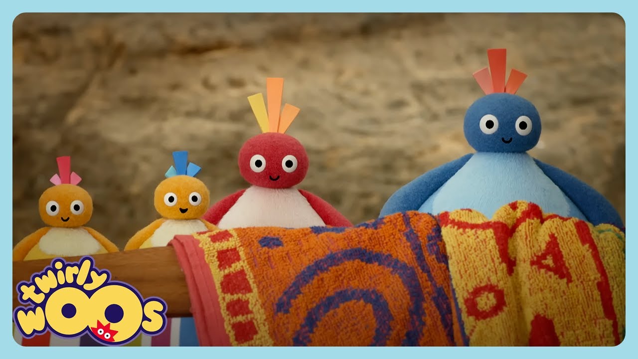 Twirlywoos - On The Beach | WildBrain First Steps | Fun-filled Videos For Kids