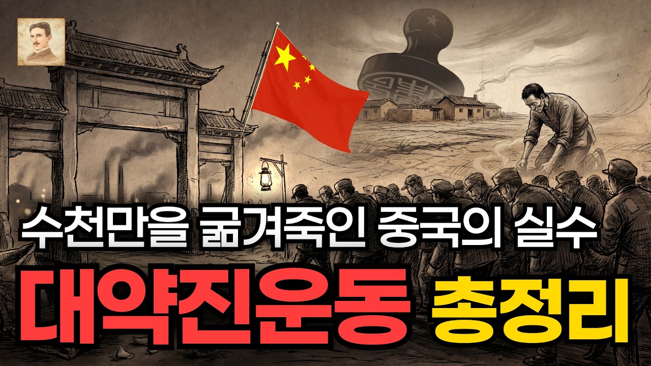 수천만이 굶어죽은 중국 최악의 참사: 대약진운동 총정리 ｜틀어놓고 주무세요 - 이불 속, 역사이야기🌙
