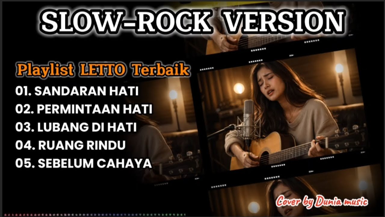 PlayList Lagu Letto Versi Slow Rock | Cover by Menandri