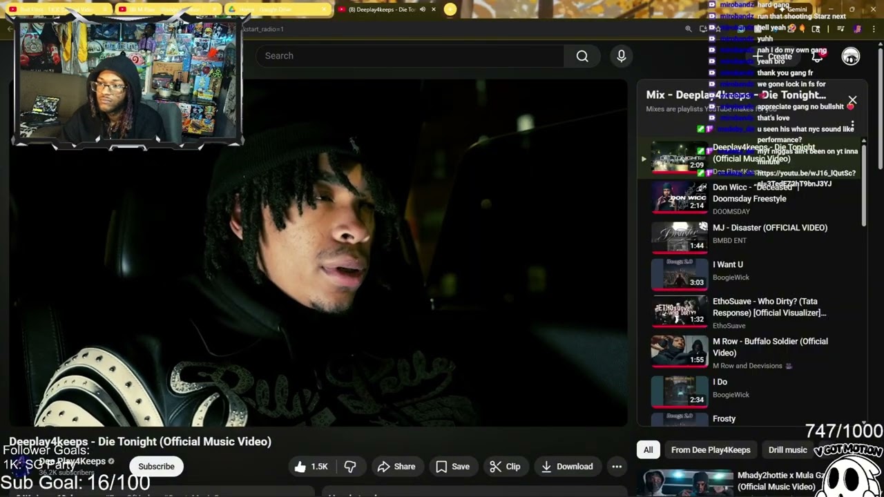VGM REACTS: Deeplay4keeps — “Die Tonight” (Official Music Video) 🎥🔥