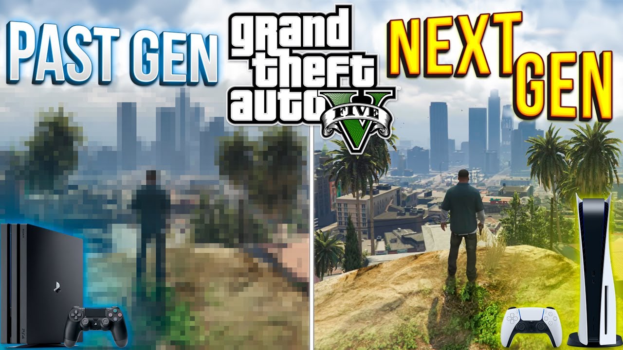 НОВАЯ GTA 5  (Next-Gen) ЕСТЬ ЛИ РАЗНИЦА ?