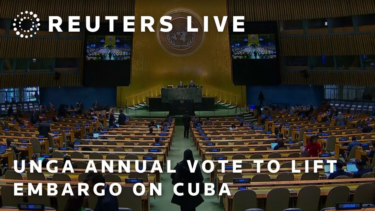 LIVE: UN General Assembly annual vote for Washington to lift embargo on Cuba